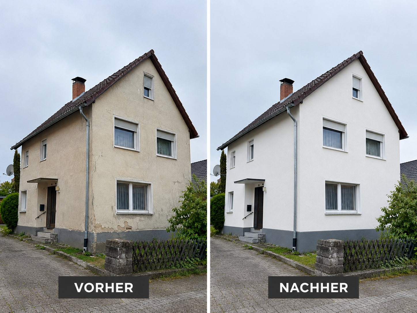 Fassadensanierung – Altbau-Fassade saniert